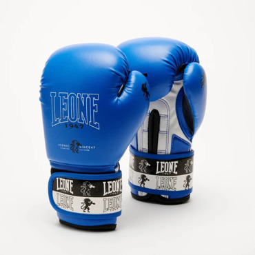 Leone iconic παιδικα γαντια πυγμαχιας-blue